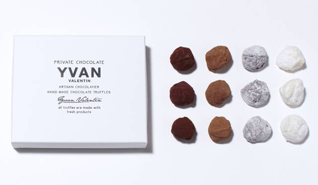 <strong>BARNEYS NEW YORK｜バーニーズ　ニューヨーク</strong><br />「イヴァン・ヴァレンティン」12粒入りボックス6500円。ほかに2粒入りボックス1480円、6粒入りボックス3600円、24粒入りボックス1万2400円。