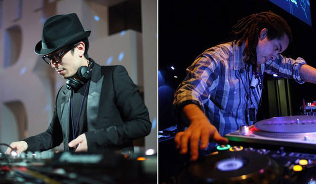 <strong>The Beetle Presents Tokyo Crossover/Jazz Festival｜ザ・ビートル・プレゼンツ 東京クロスオーバー・ジャズ・フェスティバル</strong>　DJ KAWASAKIさん（左）とEZELさん