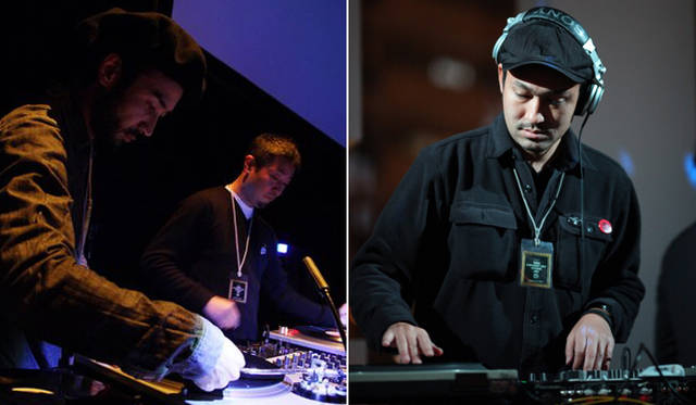 <strong>The Beetle Presents Tokyo Crossover/Jazz Festival｜ザ・ビートル・プレゼンツ 東京クロスオーバー・ジャズ・フェスティバル</strong>　Team Nice Dreamsのお二人（左）とBlack EditionのTsuyoshi Satoさん