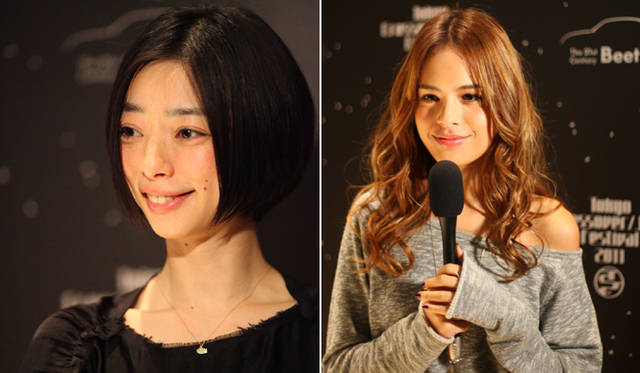 <strong>The Beetle Presents Tokyo Crossover/Jazz Festival｜ザ・ビートル・プレゼンツ 東京クロスオーバー・ジャズ・フェスティバル</strong>　オーディエンスとして来場していた女優の市川実和子さんとファッションモデルの大屋夏南さん