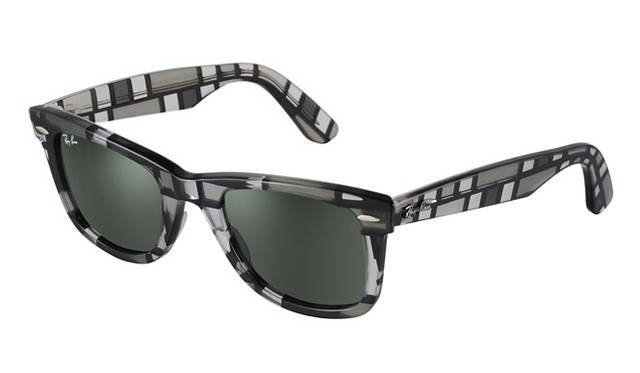 <strong>Ray-Ban｜レイバン</strong>　「WAYFARER」RARE PRINTSシリーズ　“BLOCKS（ブロック）”　（RB 2140 1084）2万3100円