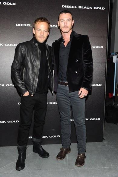 <strong>DIESEL BLACK GOLD｜ディーゼル ブラック ゴールド</strong>　2012-13秋冬メンズコレクション　来場のセレブリティ