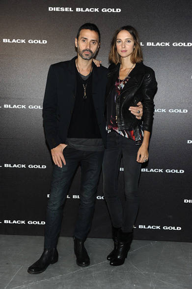 <strong>DIESEL BLACK GOLD｜ディーゼル ブラック ゴールド</strong>　2012-13秋冬メンズコレクション　来場のセレブリティ