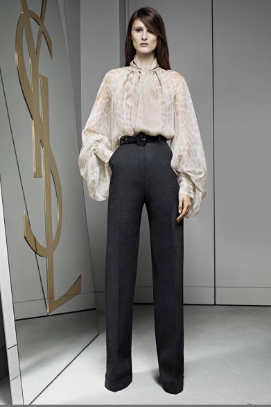 <strong>YVES SAINT LAURENT｜イヴ・サンローラン</strong>　2012-13年秋冬プレコレクション速報