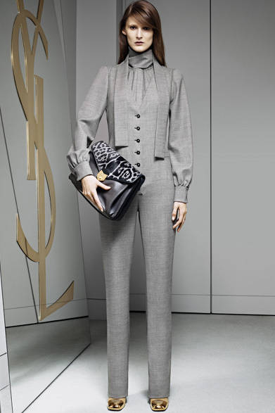 <strong>YVES SAINT LAURENT｜イヴ・サンローラン</strong>　2012-13年秋冬プレコレクション速報