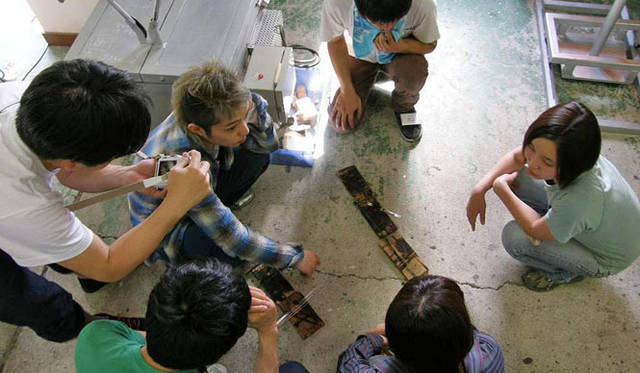 <strong>「fresco」グラスデザインワークショップ</strong>　制作前の打ち合わせ