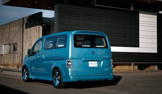 <strong>日産e-NV200｜Nissan e-NV200</strong>（写真はデトロイトショー2012出展車両）