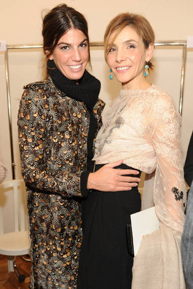 <br />左からBianca Brandolini D’Adda（ビアンカ・ブランドリーニ） [女優]、Clotilde Courau（クロティルド・クロー） [女優]