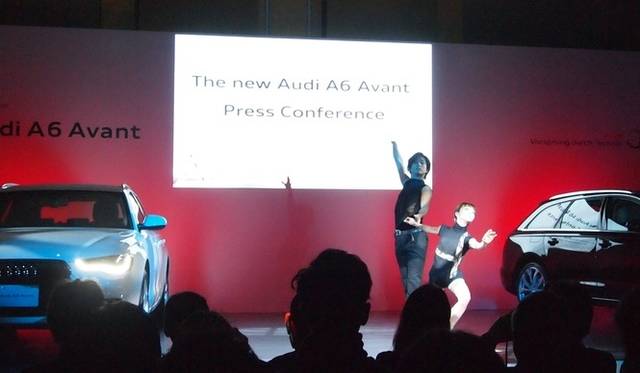 <strong>Audi A6 Avant｜アウディ A6 アバント</strong>三木雄馬氏と橘るみさんによるバレエ