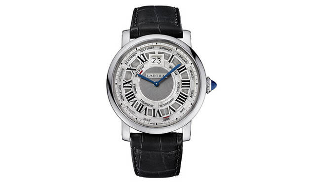 <strong>Cartier｜カルティエ</strong>　「ロトンド ドゥ カルティエ アニュアル カレンダー」 340万1100円（予価）、今秋発売予定。 Laziz Hamani©Cariter 2011