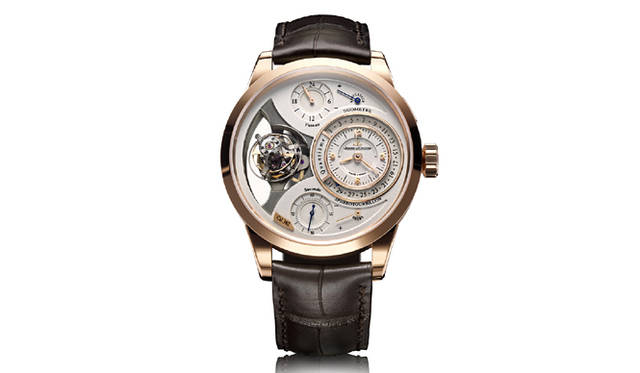 <strong>JAEGER-LECOULTRE｜ジャガー・ルクルト</strong>　「デュオメトル・スフェロトゥールビヨン」 価格、発売時期未定。