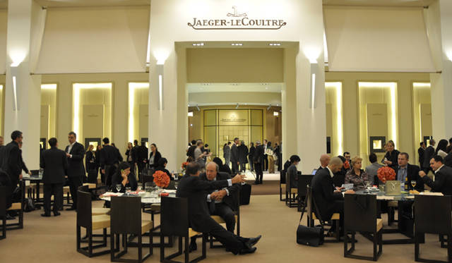 <strong>JAEGER-LECOULTRE｜ジャガー・ルクルト</strong>　展示スペース。