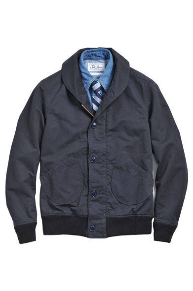 <strong>Salt&Pepper｜ソルト・アンド・ペッパー</strong>　2012春夏デビューコレクション　リネンカルゼデッキジャケット1万5800円、デニムウェスタンシャツ9800円、サザーランドタイ4900円