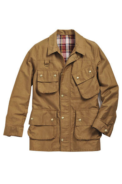 <strong>Salt&Pepper｜ソルト・アンド・ペッパー</strong>　2012春夏デビューコレクション　コットンリネンモーターサイクルジャケット1万5800円