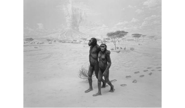 <strong>ART</strong>｜展示と映画、ふたつの視点から写真家・現代美術作家 杉本博司に迫る<br />「類人」 1994 年ゼラチンシルバープリント 64.7 x 89.5 cm ©Hiroshi Sugimoto / Courtesy of