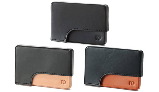 <strong>ro｜ロー</strong>　スーツをモダナイズする、roの効力　Cambridge Card Holder（H 70×W 100 mm）　1万3650円
