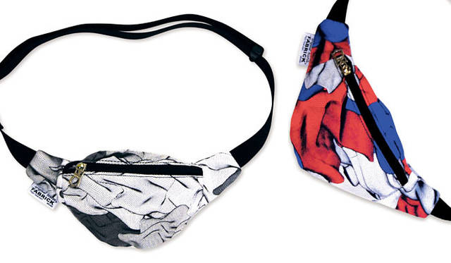 <strong>SIXPACK FRANCE × FABRICK × JONATHAN ZAWADA</strong>　WAIST BAG 各3990円