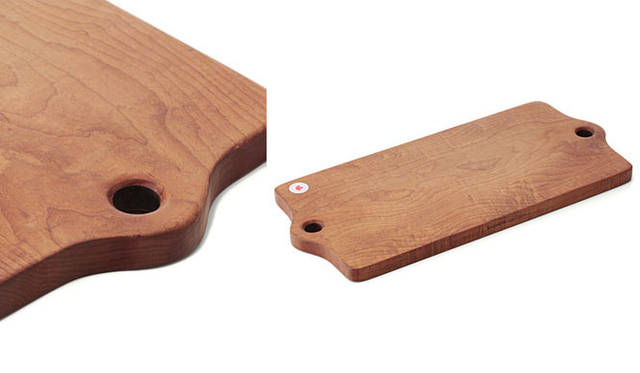 <strong>Birdseye Maple｜バーズアイ メープル</strong>　「Heated Board LL」1万6800円（品番：BEM09950）サイズ｜W495×H25×D20mm