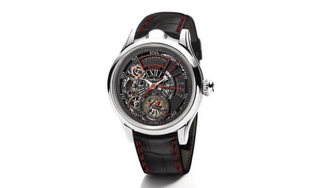 <strong>MONTBLANC｜モンブラン</strong> 「1858タイムライターII クロノグラフ バイ-フリークエンス 1,000」 2887万5000円（予価）、10月1日発売予定。