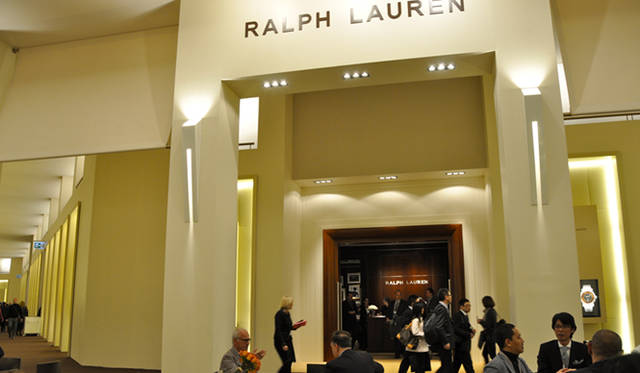 <strong>Ralph Lauren｜ラルフ ローレン</strong> 展示スペース。