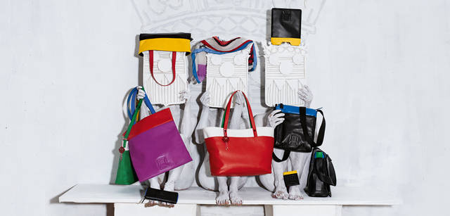 <strong>BALLY｜バリー</strong>　ニューヨークを拠点にするアーティスト、オラフ・ブルーニングがつくったイメージをもとに、バリーのクリエイティブ・ディレクターである、グラエム・フィドラーとマイケル・ヘルツが「BALLYLove」をデザイン。そのビジュアルがこちら。ポップかつ斬新！