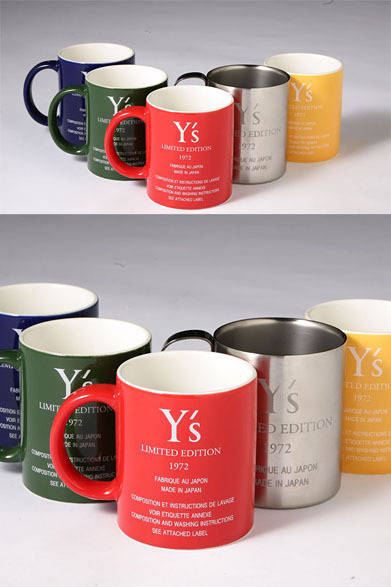 　ワイズ40周年記念商品　マグカップ各2310円