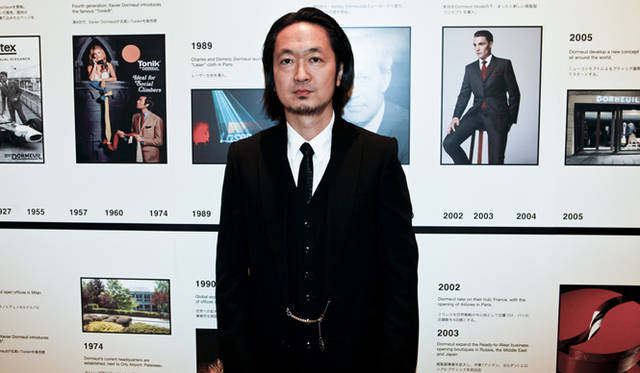 <strong>170years DORMEUIL PARTY｜ドーメル</strong>　「アタッチメント」熊谷和幸氏。