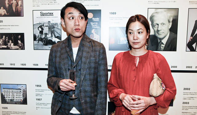 <strong>170years DORMEUIL PARTY｜ドーメル</strong>　「ディスカバード」木村 多津也氏、吉田 早苗氏。