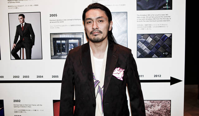 <strong>170years DORMEUIL PARTY｜ドーメル</strong>　「エ オ トト」横山大介氏。