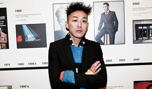 <strong>170years DORMEUIL PARTY｜ドーメル</strong>　スタイリストの丸山晃氏。