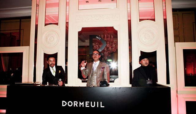 <strong>170years DORMEUIL PARTY｜ドーメル</strong>　DJとしても会場を盛り上げた「ワコマリア」森敦彦氏。