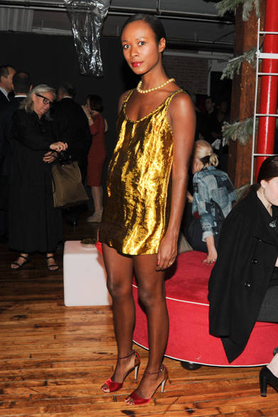 <strong>MIU MIU│ミュウミュウ　ニューヨークで『THE WOMAN DRESS』プレミア上映会を開催</strong><br />Shala Monroque（シャラ・モンローク）[ファッションエディター／キュレーター]