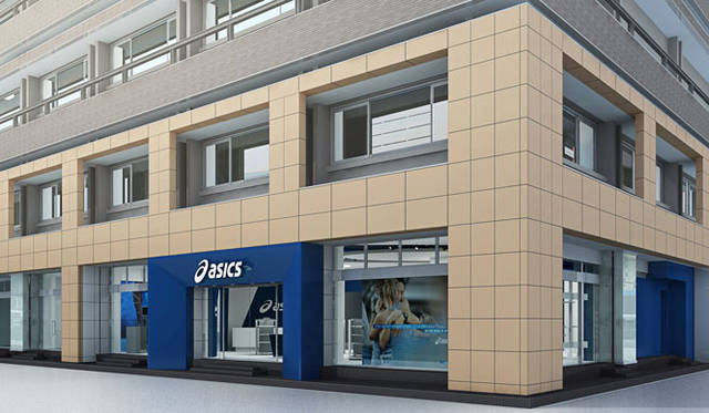 <strong>asics｜アシックス</strong>　ランニング専門旗艦店『アシックスストア東京』