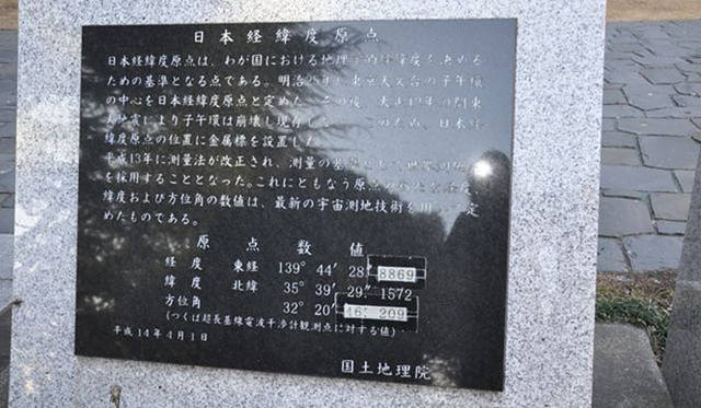 <b>塚田有一│みどりの触知学</b>　「日本経緯度原点」