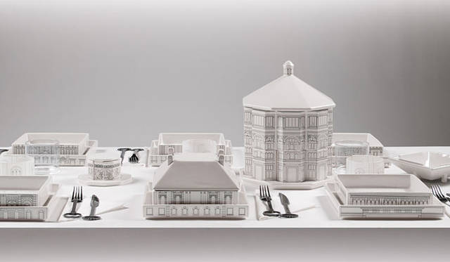 <strong>SELETTI｜セレッティ</strong>　dinnerware「table classic architecture place」5250円～