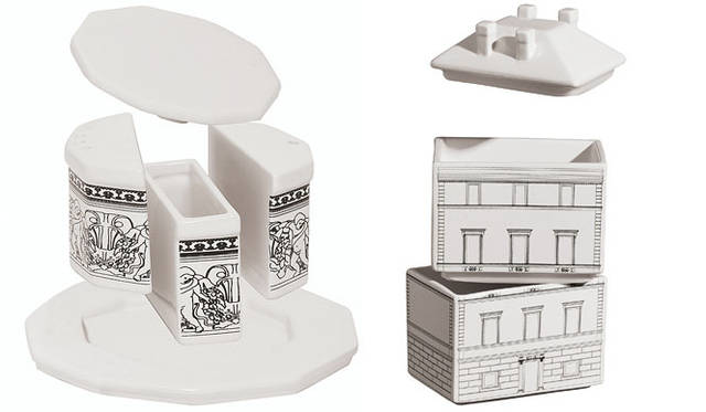 <strong>SELETTI｜セレッティ</strong>　dinnerware「table classic architecture place」5250円～