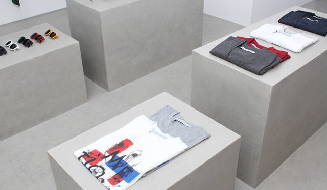 <strong>JOHN LAWRENCE SULLIVAN│ジョン ローレンス サリバン</strong>　ショップリニューアルオープン　ディスプレイにもこだわりが見える。