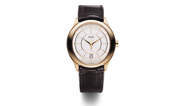 <strong>PIAGET｜ピアジェ</strong> 「ピアジェ グベナー オートマティック ピンクゴールド 43mm」 273万円（予価）、入荷時期未定。