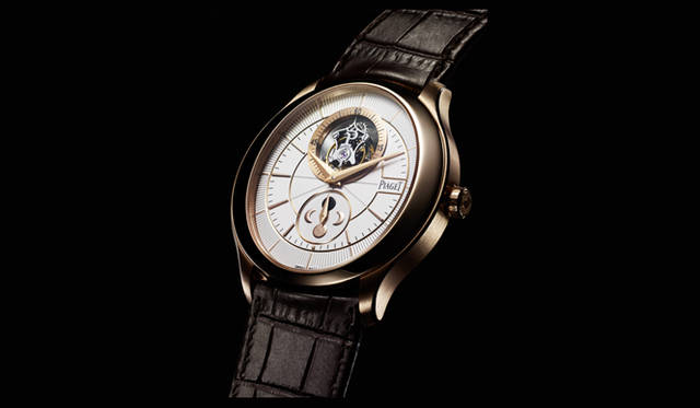 <strong>PIAGET｜ピアジェ</strong> 「ピアジェ グベナー トゥールビヨン ピンクゴールド 43mm」 1827万円（予価）、入荷時期未定。