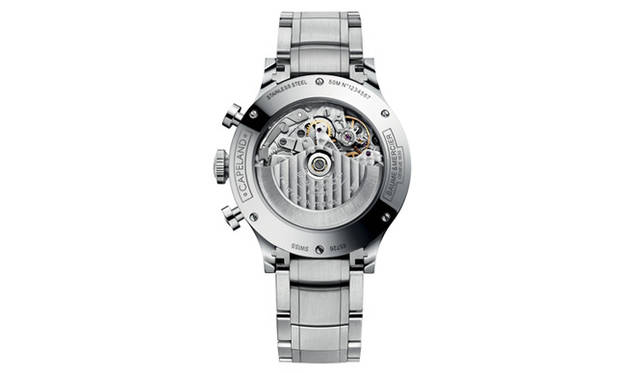 <strong>BAUME & MERCIER｜ボーム＆メルシエ</strong> 「ケープランド・クロノグラフ 42mm」 37万8000円、今春発売予定。