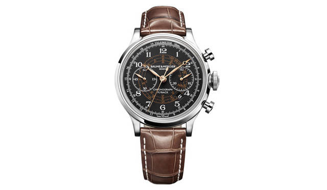 <strong>BAUME & MERCIER｜ボーム＆メルシエ</strong> 「ケープランド・フライバック・クロノグラフ」 66万6750円、今春発売予定。