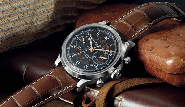 <strong>BAUME & MERCIER｜ボーム＆メルシエ</strong> 「ケープランド・フライバック・クロノグラフ」 66万6750円、今春発売予定。