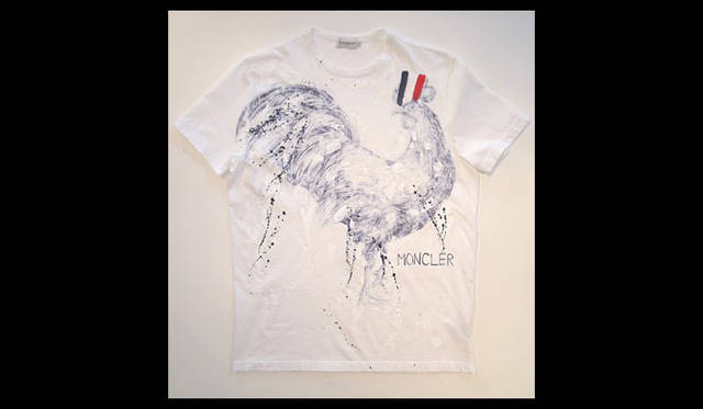 <strong>MONCLER｜モンクレール</strong>　ハンド・ペイントTシャツ 2万6250円