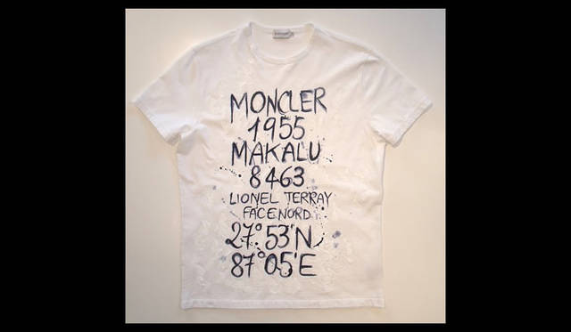 <strong>MONCLER｜モンクレール</strong>　ハンド・ペイントTシャツ 2万6250円