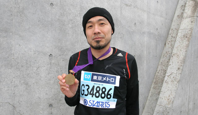 <strong>松浦俊夫、「東京マラソン2012」完走！　振り返る、チャレンジの軌跡</strong>　