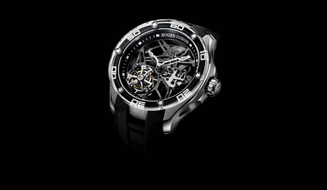 <strong>ROGER DUBUIS｜ロジェ・デュブイ</strong> 「パルジョン フライングトゥールビヨン スケルトン」 1155万円（予価）、今冬発売予定。