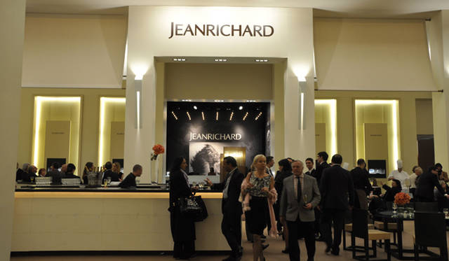 <strong>JEANRICHARD｜ジャンリシャール</strong> 展示ブース。