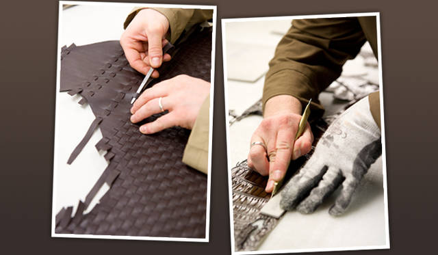 <strong>BOTTEGA VENETA│ボッテガ・ヴェネタ</strong>　ボッテガ・ヴェネタのファクトリーツアーで、職人技を見学。