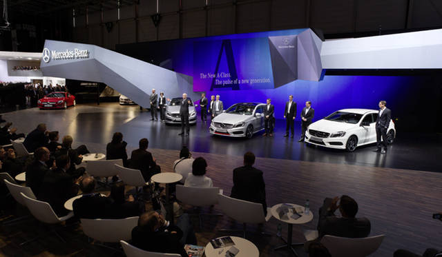 <strong>Mercedes Benz press conference in Geneva｜メルセデス・ベンツ プレスコンフェランス</strong>