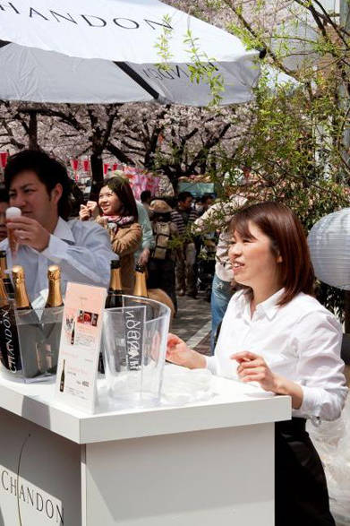 <strong>EVENT｜シャンドン ロゼのお花見イベント「お花見 CHANDON 目黒川」開催！</strong>